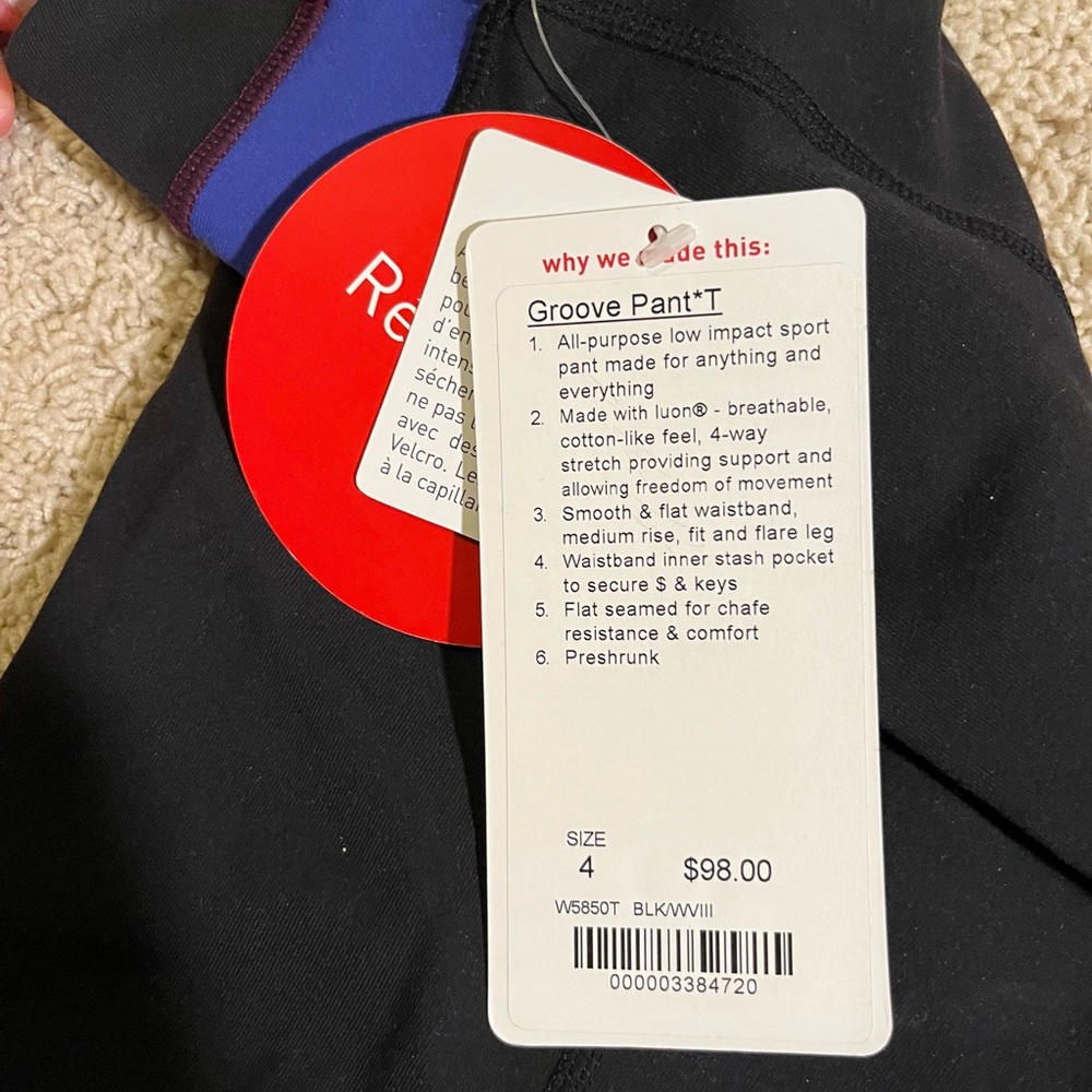 Grove Pants Lululemon NWT